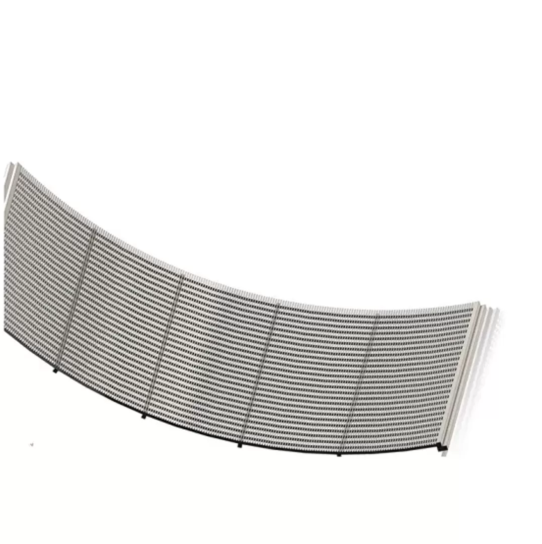 Pressure-Curved Screen